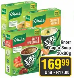 J&E Cash and Carry Knorr Cup-a-Soup offer