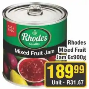 J&E Cash and Carry Rhodes Mixed Fruit Jam offer
