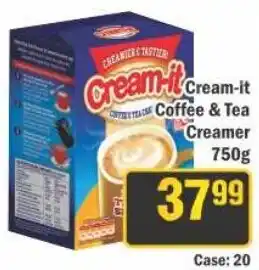 J&E Cash and Carry Cream-it Coffee & Tea Creamer offer