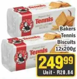 J&E Cash and Carry Tennis Bakers Tennis Biscuits offer