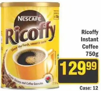 J&E Cash and Carry Nescafe Ricoffy Instant Coffee offer