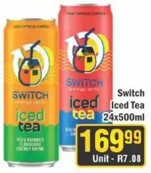 J&E Cash and Carry Switch Iced Tea offer