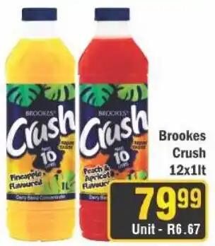 J&E Cash and Carry Brookes Crush offer