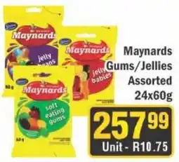 J&E Cash and Carry Maynards Gums/Jellies Assorted offer