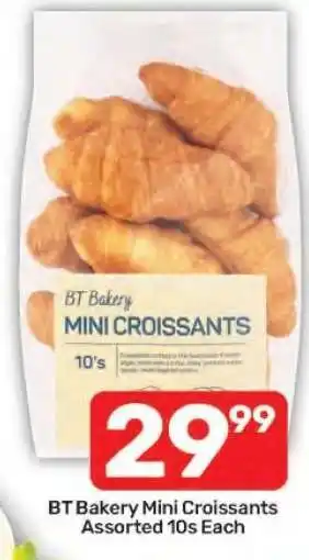 Pick n Pay BT Bakery Mini Croissants Assorted 10s Each offer