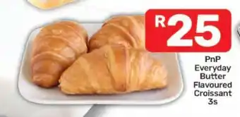 Pick n Pay PnP Everyday Butter Flavoured Croissant 3s offer