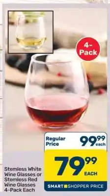 Pick n Pay Hypermarket Stemless Wine Glasses 4-Pack offer