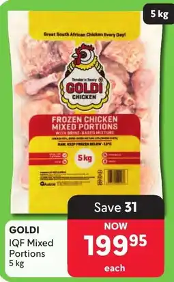 Makro GOLDI IQF Mixed Portions offer