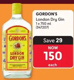 Makro Gordon's London Dry Gin offer