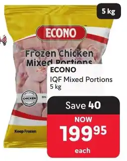 Makro ECONO Frozen Chicken Mixed Portions offer