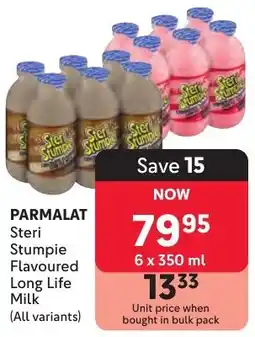 Makro PARMALAT Steri Stumpie Flavoured Long Life Milk offer