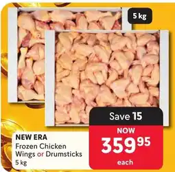 Makro NEW ERA Frozen Chicken Wings or Drumsticks offer