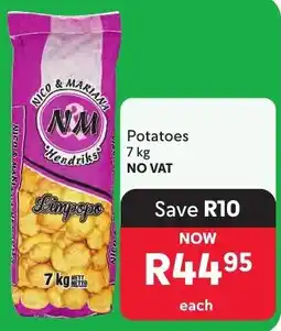 Makro Potatoes offer