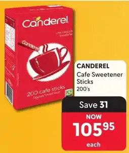 Makro Canderel Cafe Sweetener Sticks offer
