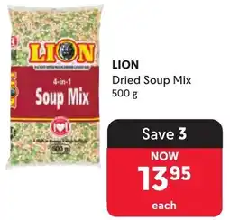 Makro LION Dried Soup Mix offer