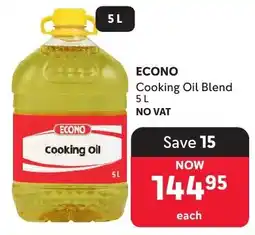 Makro ECONO Cooking Oil Blend offer
