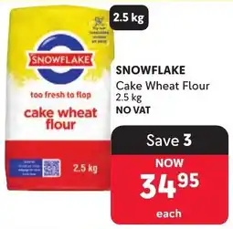Makro SNOWFLAKE Cake Wheat Flour offer