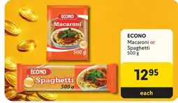 Makro ECONO Macaroni or Spaghetti offer