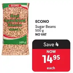 Makro ECONO Red Speckled Beans offer