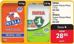Makro IWISA Super Maize Meal or NYALA Super Maize Meal offer