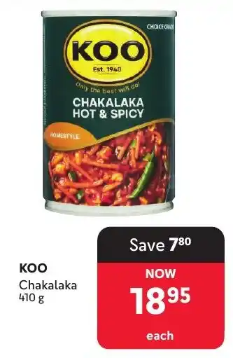 Makro Koo Chakalaka offer