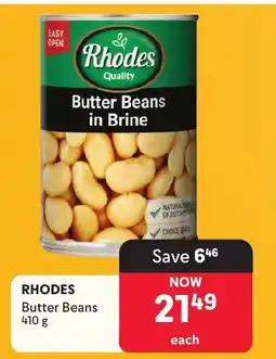Makro Rhodes Butter Beans in Brine offer