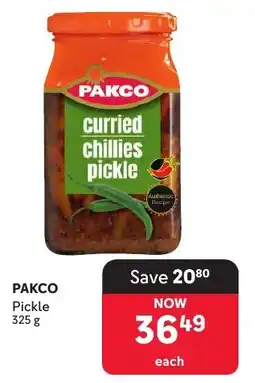 Makro Pakco Pickle offer