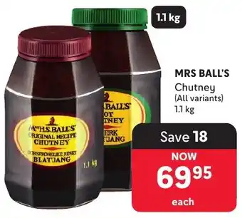 Makro MRS BALL'S Chutney offer