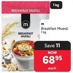Makro m Breakfast Muesli offer