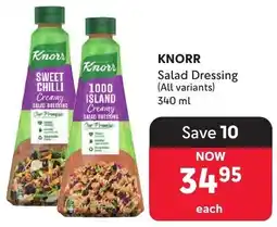 Makro KNORR Salad Dressing offer