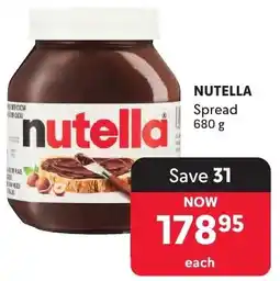 Makro NUTELLA Spread offer