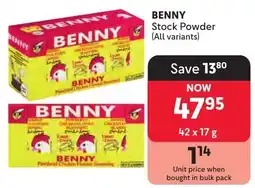 Makro BENNY Stock Powder offer