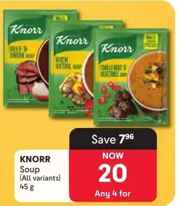 Makro Knorr Soup offer