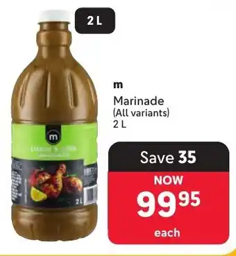 Makro m Marinade offer