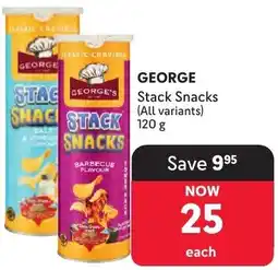 Makro GEORGE'S Stack Snacks offer
