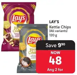 Makro LAY'S Kettle Chips offer