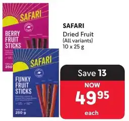 Makro SAFARI Dried Fruit offer