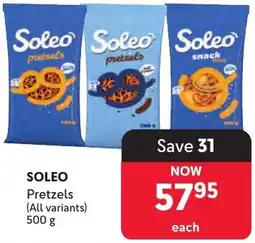 Makro SOLEO Pretzels offer