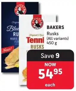 Makro BAKERS Rusks offer
