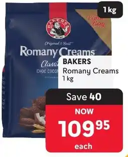 Makro BAKERS Romany Creams offer