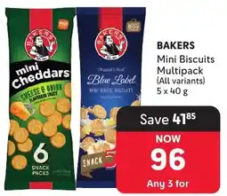 Makro BAKERS Mini Biscuits Multipack offer