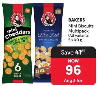Makro BAKERS Mini Biscuits Multipack offer