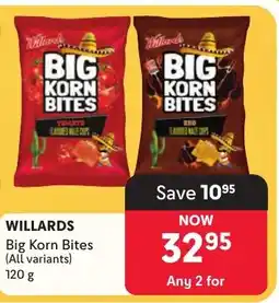 Makro WILLARDS Big Korn Bites offer