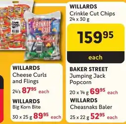 Makro WILLARDS Crinkle Cut Chips offer