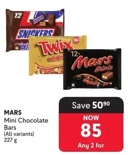Makro MARS Mini Chocolate Bars offer