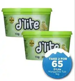 Check Star D'Lite Margarine Tub offer