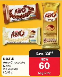 Makro Nestlé Aero Chocolate Slabs offer