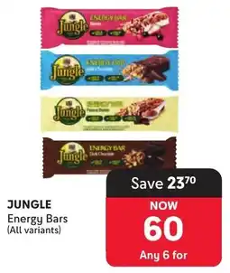 Makro Jungle Energy Bars offer