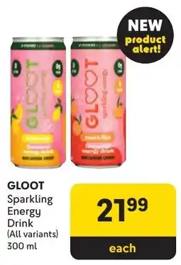 Makro GLOOT Sparkling Energy Drink offer