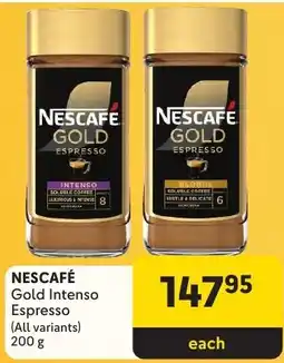 Makro NESCAFÉ Gold Intenso Espresso offer